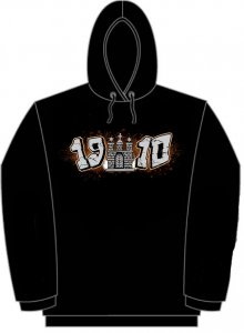 1910 Hammerburg Black Hoodie